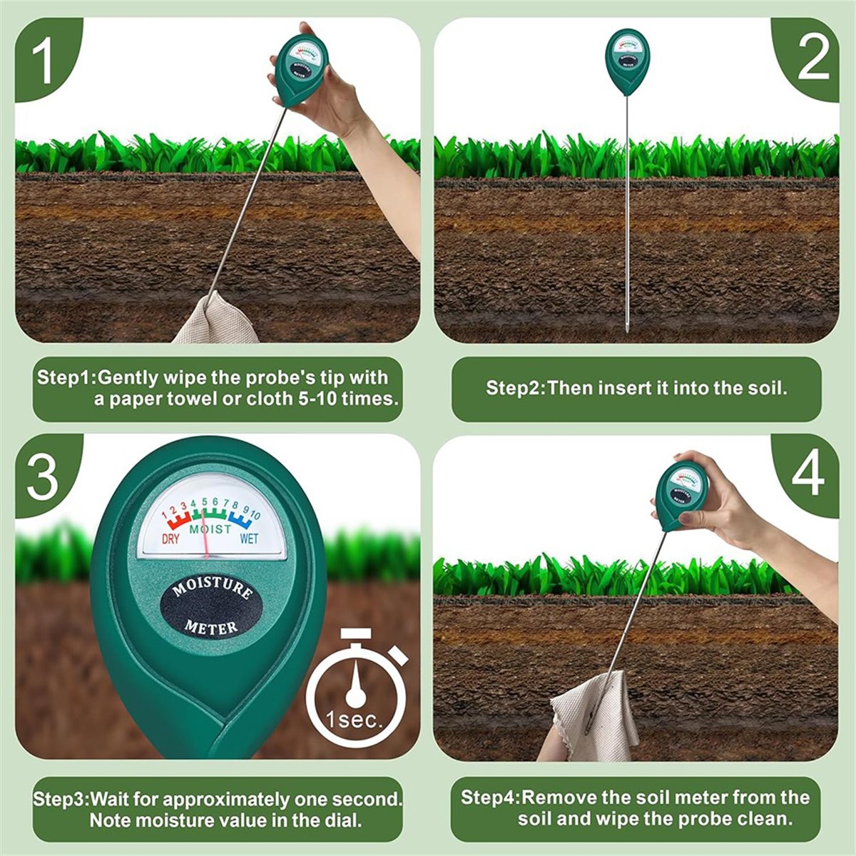 LNHF Long Probe Deep Use Soil  - огляд і ціна Plant Monitor