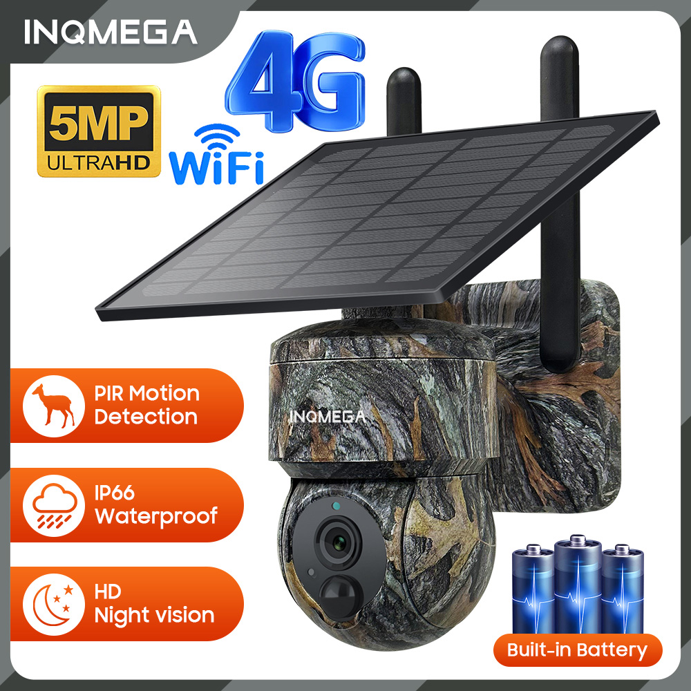 INQMEGA 5MP 4G / WIFI Solar Wi - огляд і ціна Garden Camera