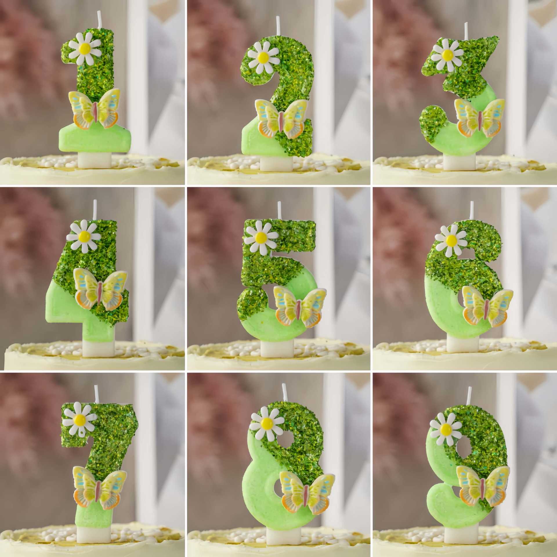 New 0-9 Number Birthday Candle - огляд і ціна Garden Camera