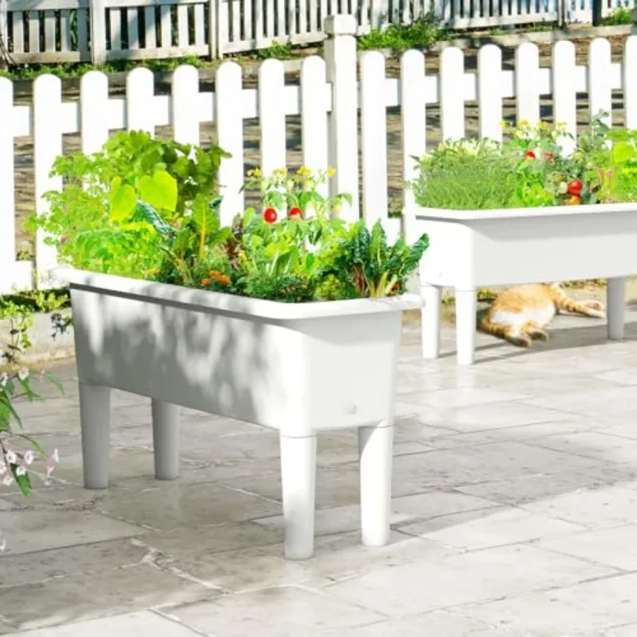Raised Garden Beds Outdoor Set - огляд і ціна Self Watering Planter