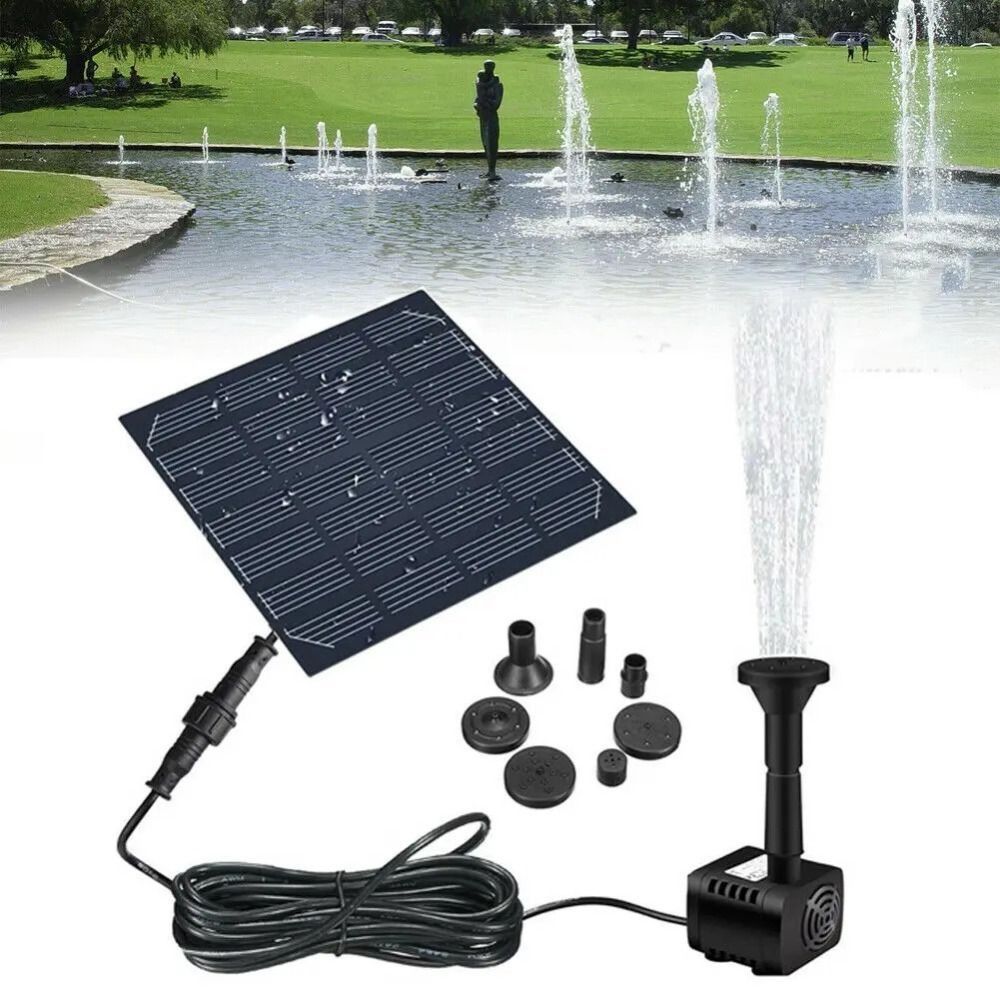 1.4W Mini Solar Fountain Pump  - огляд і ціна Indoor Garden Kit