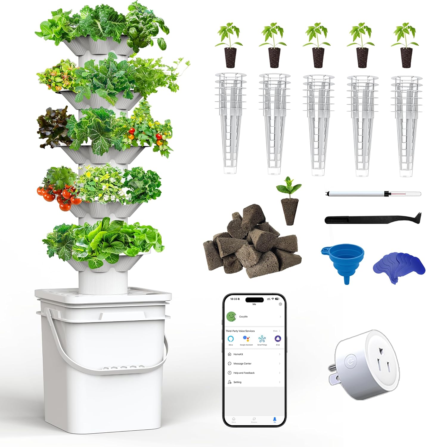 Hydroponics Growing System Kit - огляд і ціна Indoor Garden Kit