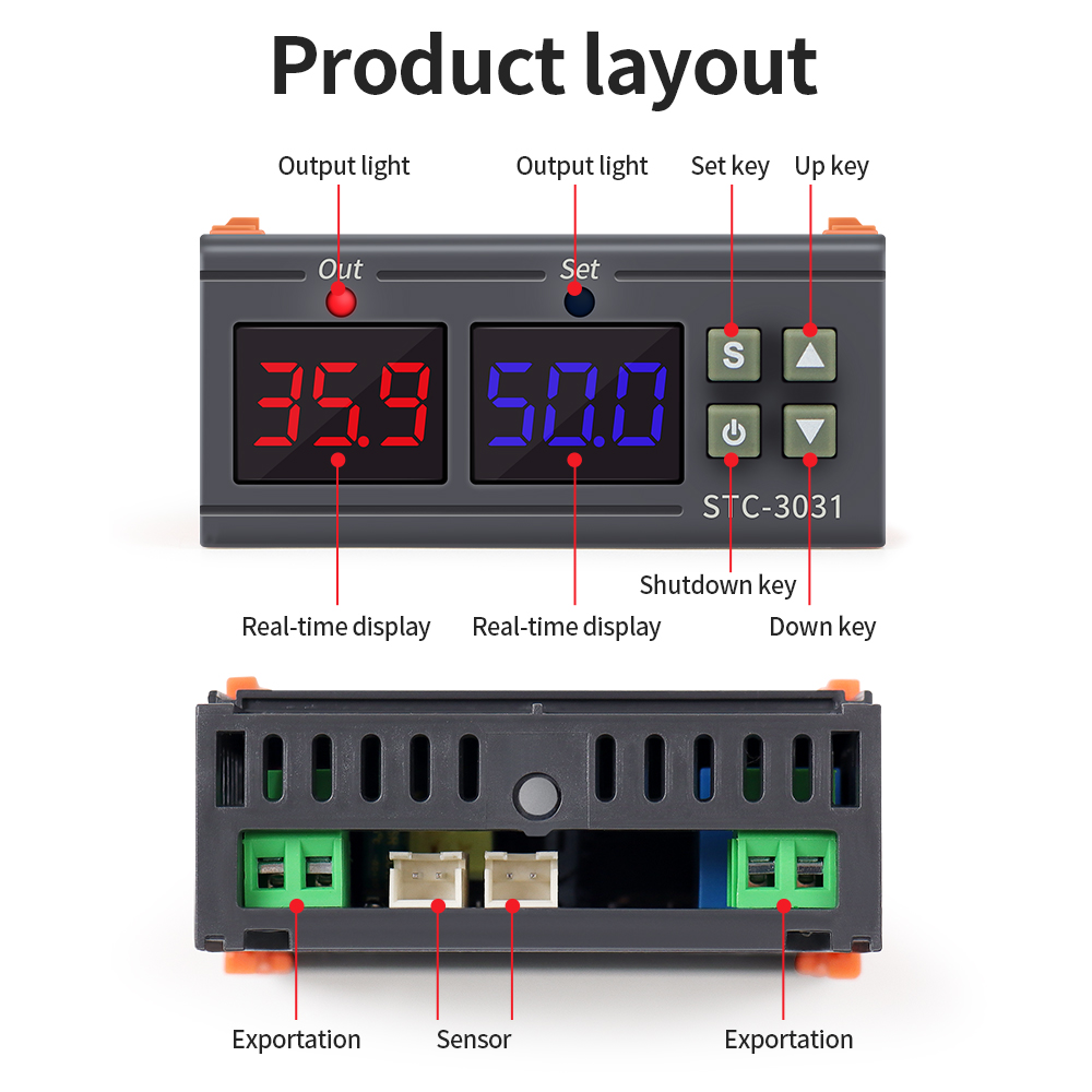 STC-3029 / 3030 / 3031 Moistur - огляд і ціна Plant Monitor