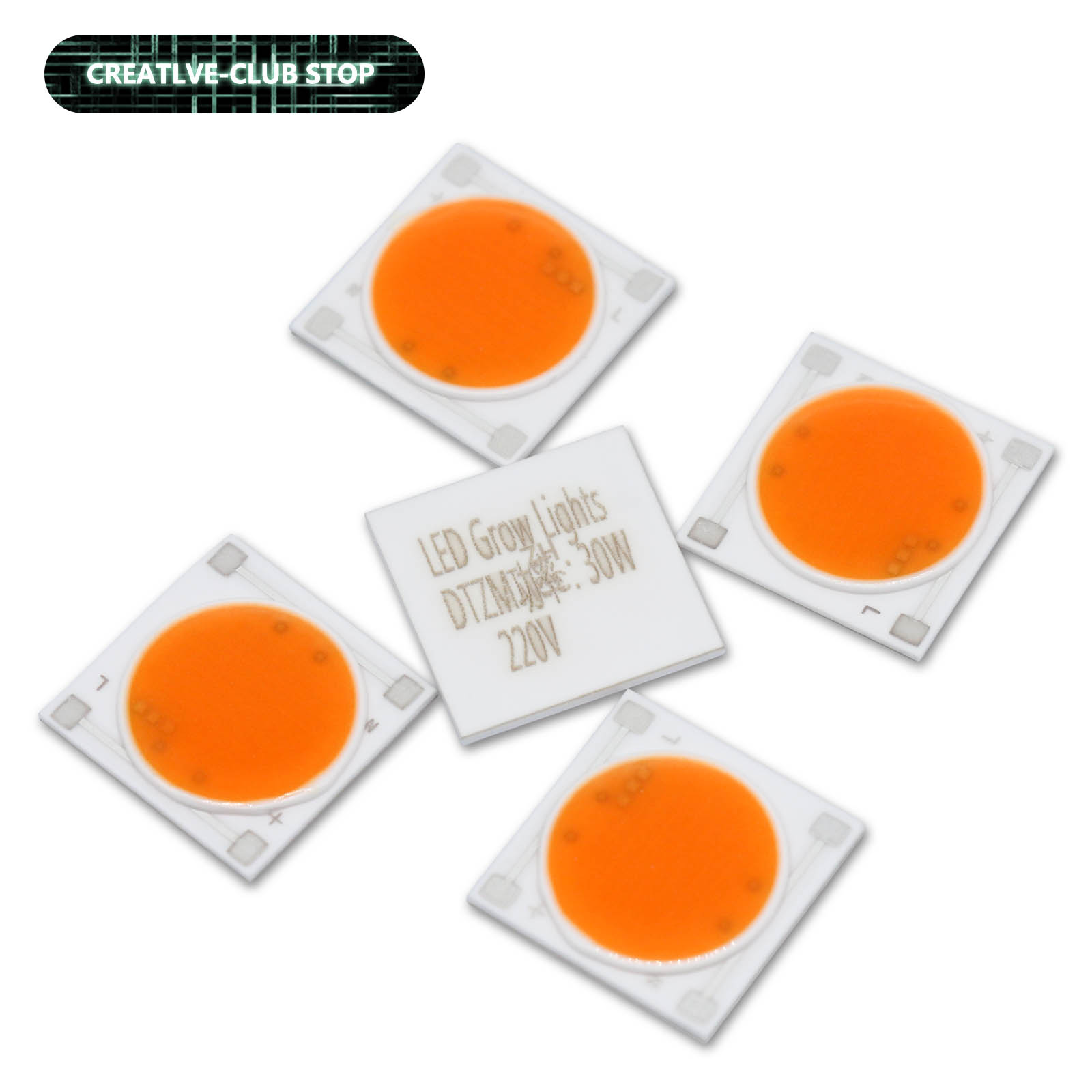 5pcs Ceramics Base LED COB Chi - огляд і ціна Plant Grow Light Full Spectrum