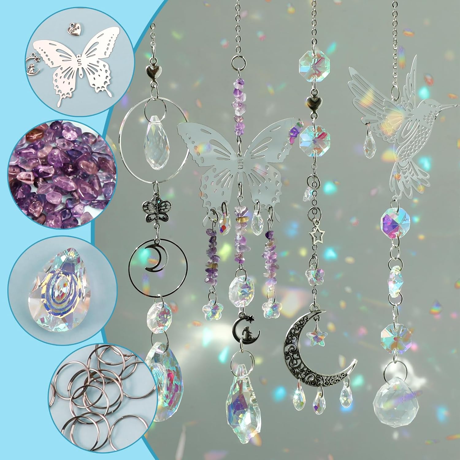 DIY 400pcs SunCatchers Making  - огляд і ціна Indoor Garden Kit