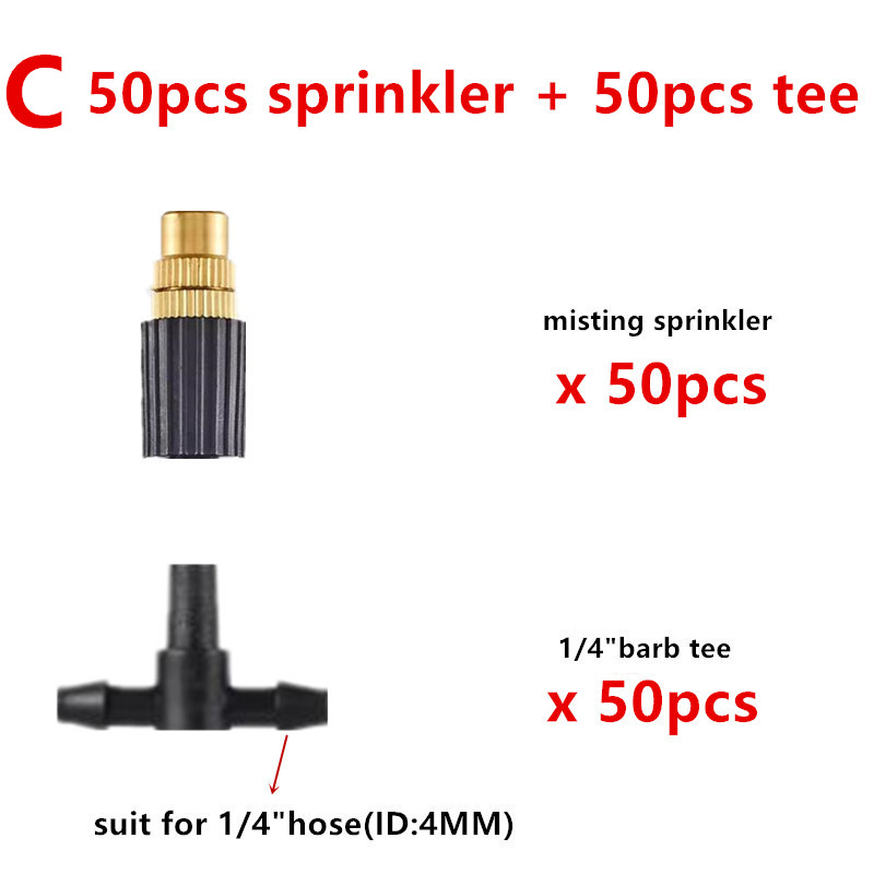 50pcs Garden Sprinkler Device  - огляд і ціна Automatic Watering