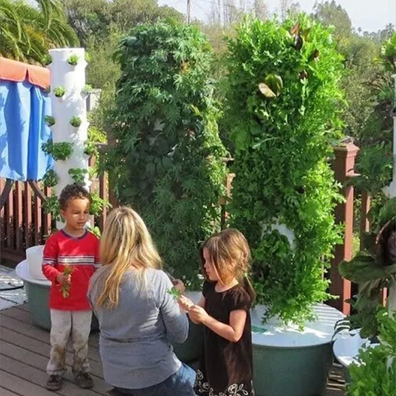 Vertical Hydroponic Grow Tower - огляд і ціна Hydroponic Tower